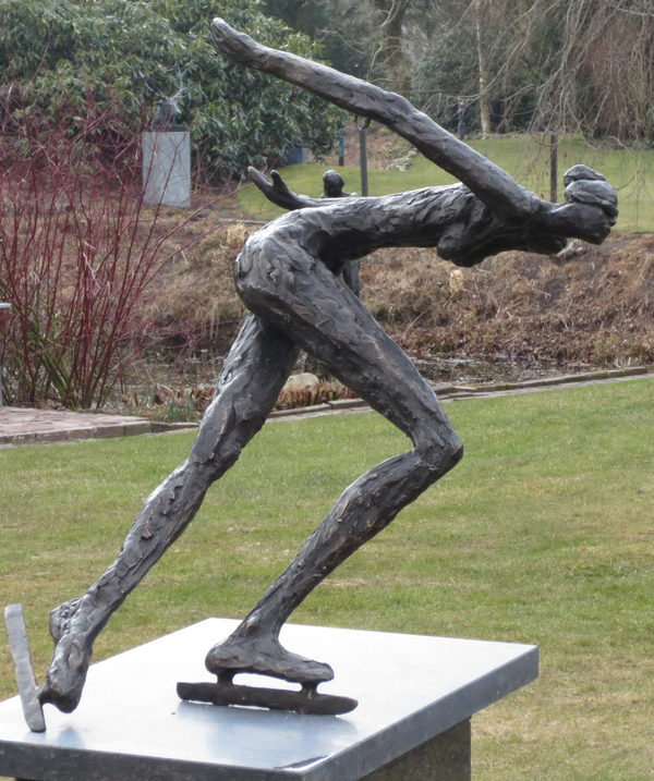 Schaatsster "In de bocht"