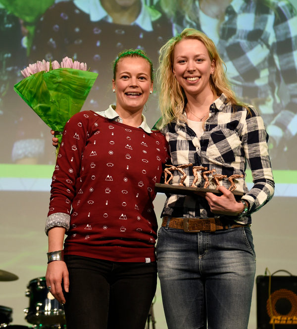 Iris vd Stelt en Mariska Huisman